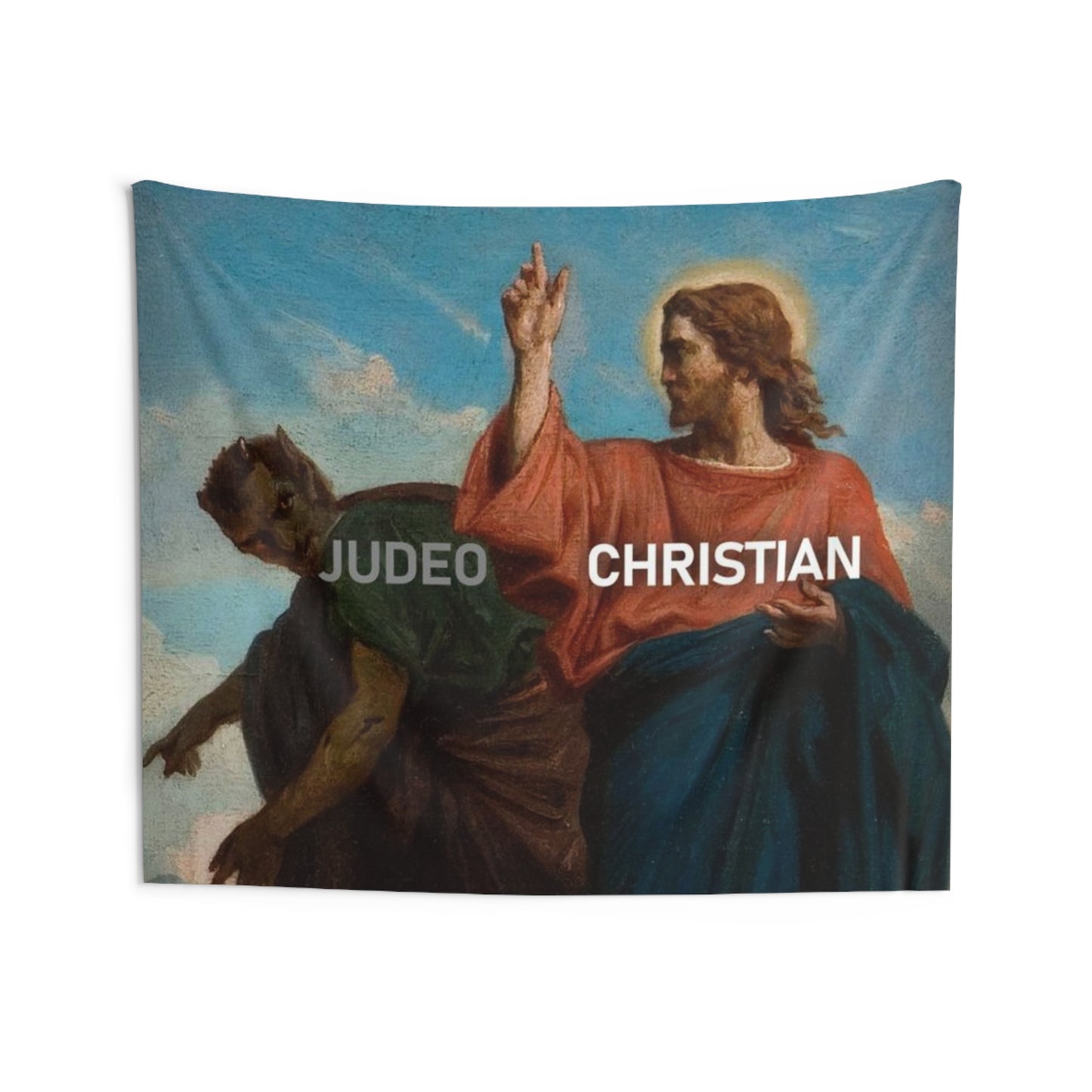 Judeo-Christian Wall Tapestry