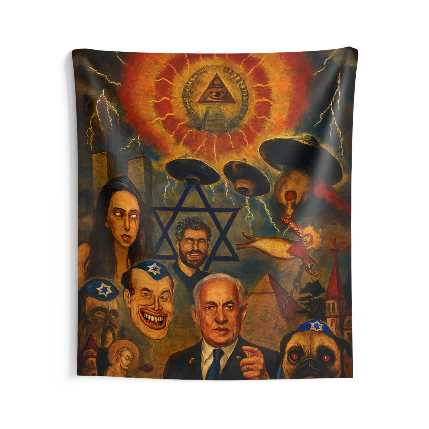 The Overseers - Indoor Wall Tapestry