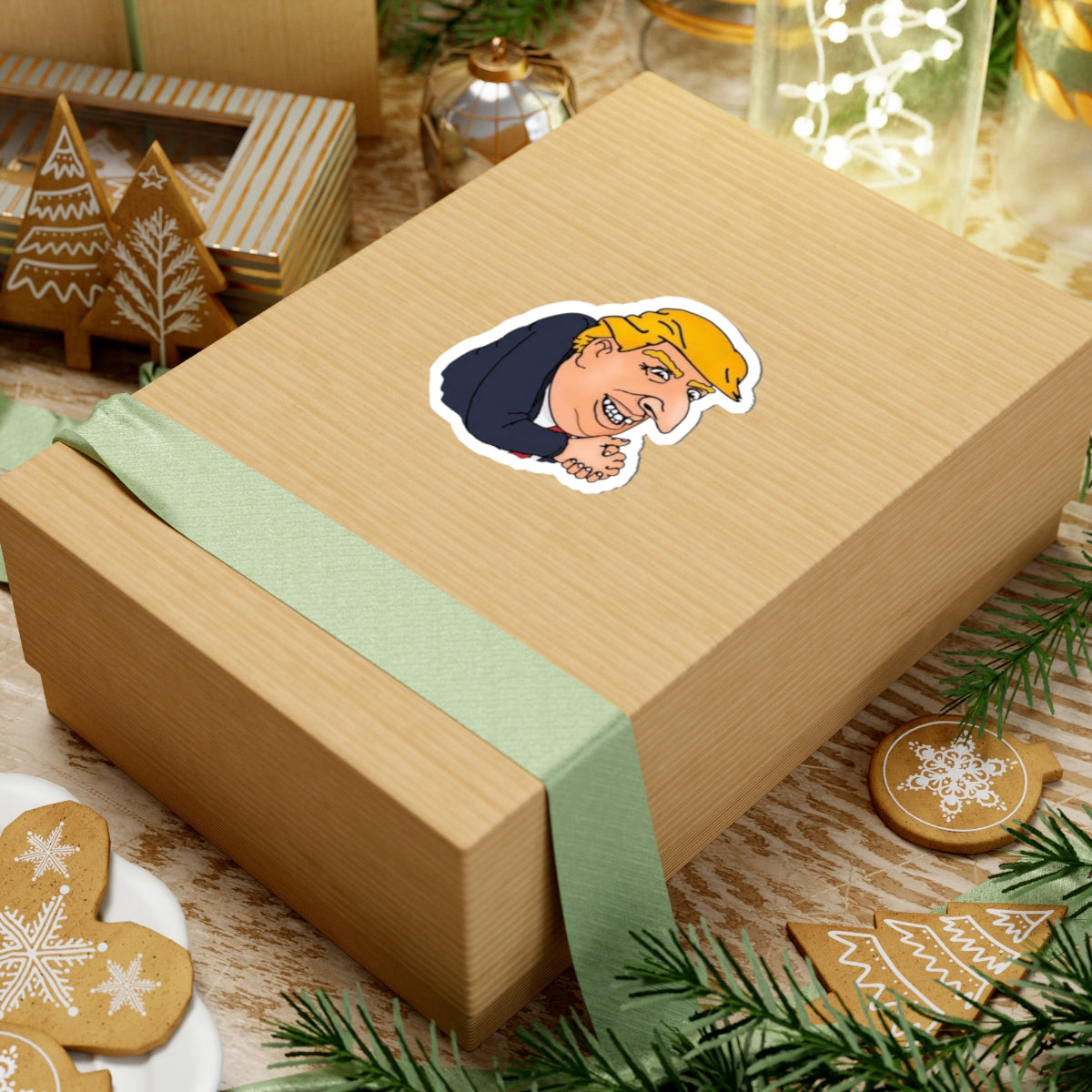 Trumpberg Kiss-Cut Sticker