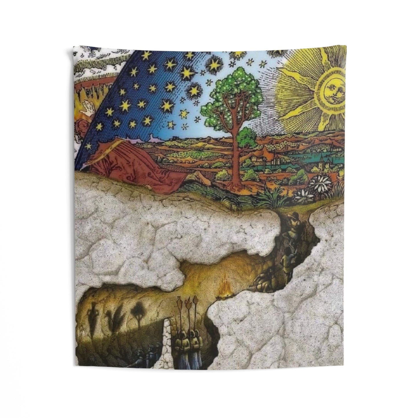 Celestial Allegory of The Cave - Indoor Wall Tapestry