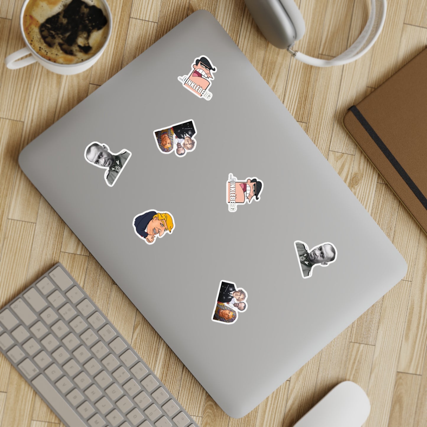 Political Caricature Sticker Sheet Bundle — 5pcs