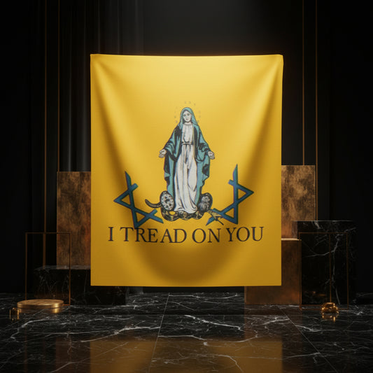 I Tread on You Indoor Wall Tapestry