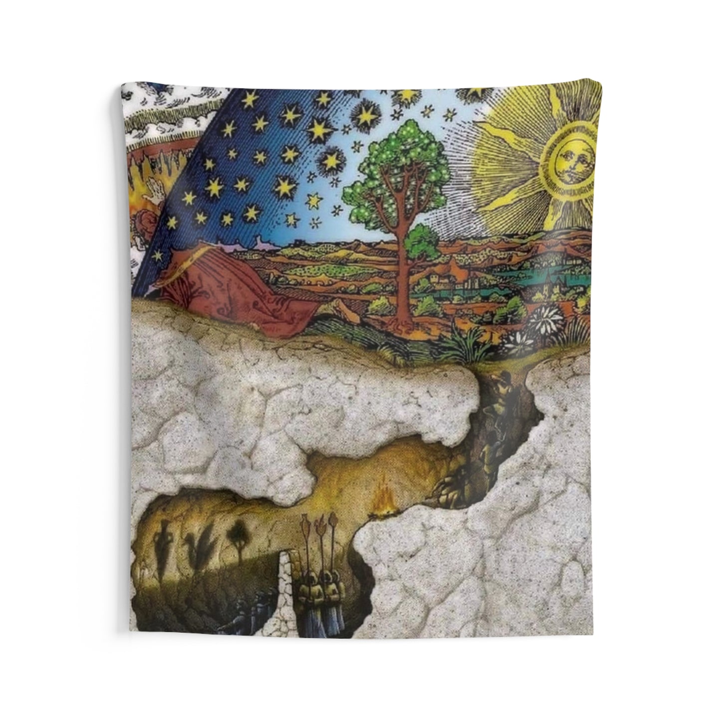 Celestial Allegory of The Cave - Indoor Wall Tapestry