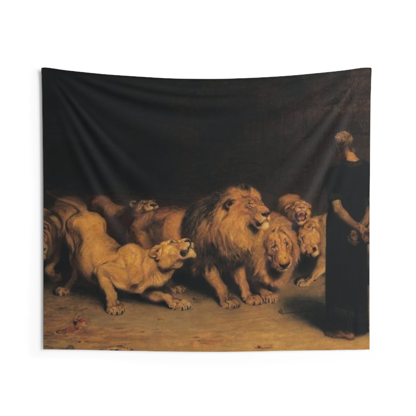 Lions Den Indoor Wall Tapestry