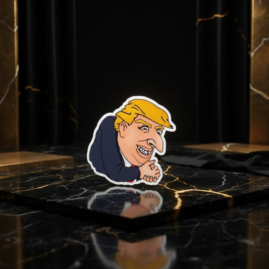 Trumpberg  Kiss-Cut Sticker