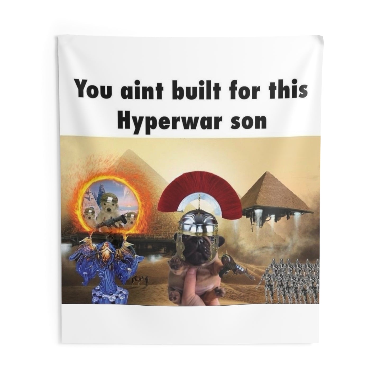 Hyperwar Indoor Wall Tapestry