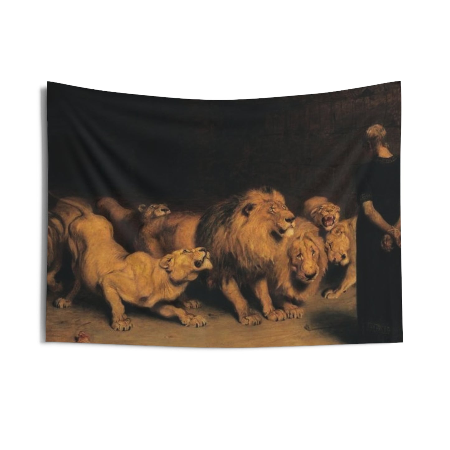 Lions Den Indoor Wall Tapestry