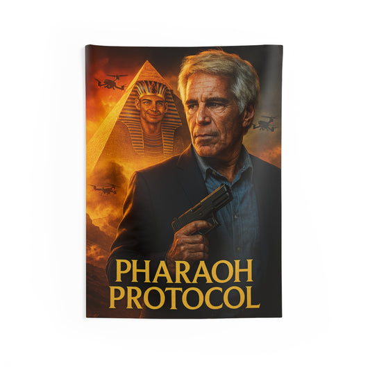 Pharaoh Protocol Indoor Wall Tapestry