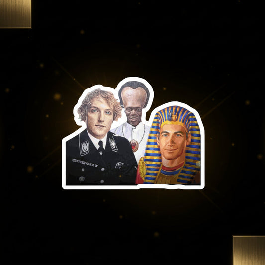 Historical Figures Kiss-Cut Sticker