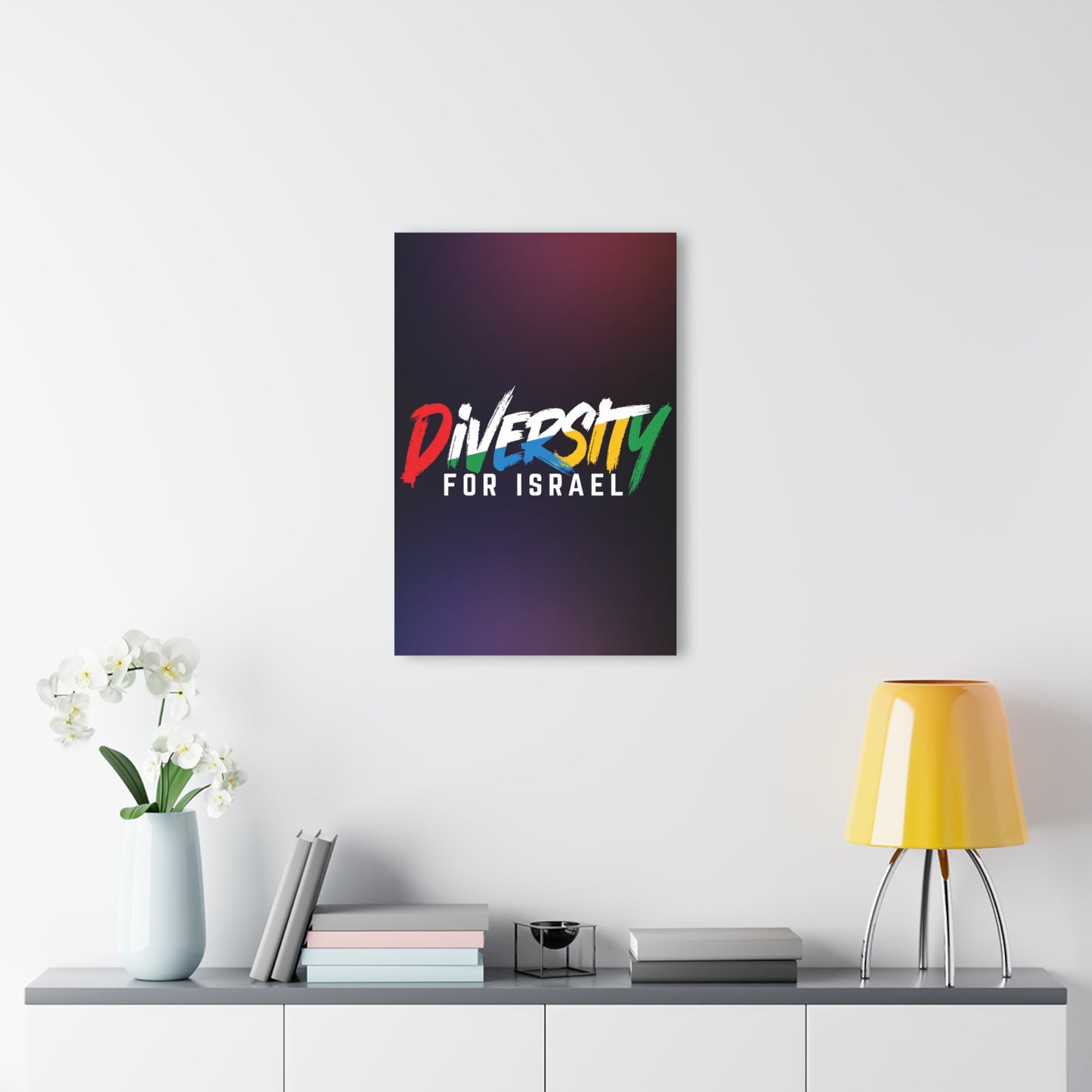 Acrylic Wall Art Print - Diversity for Israel