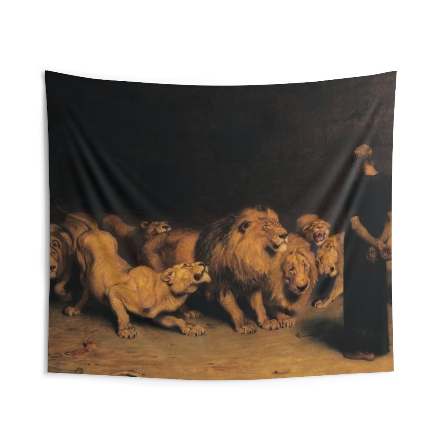 Lions Den Indoor Wall Tapestry