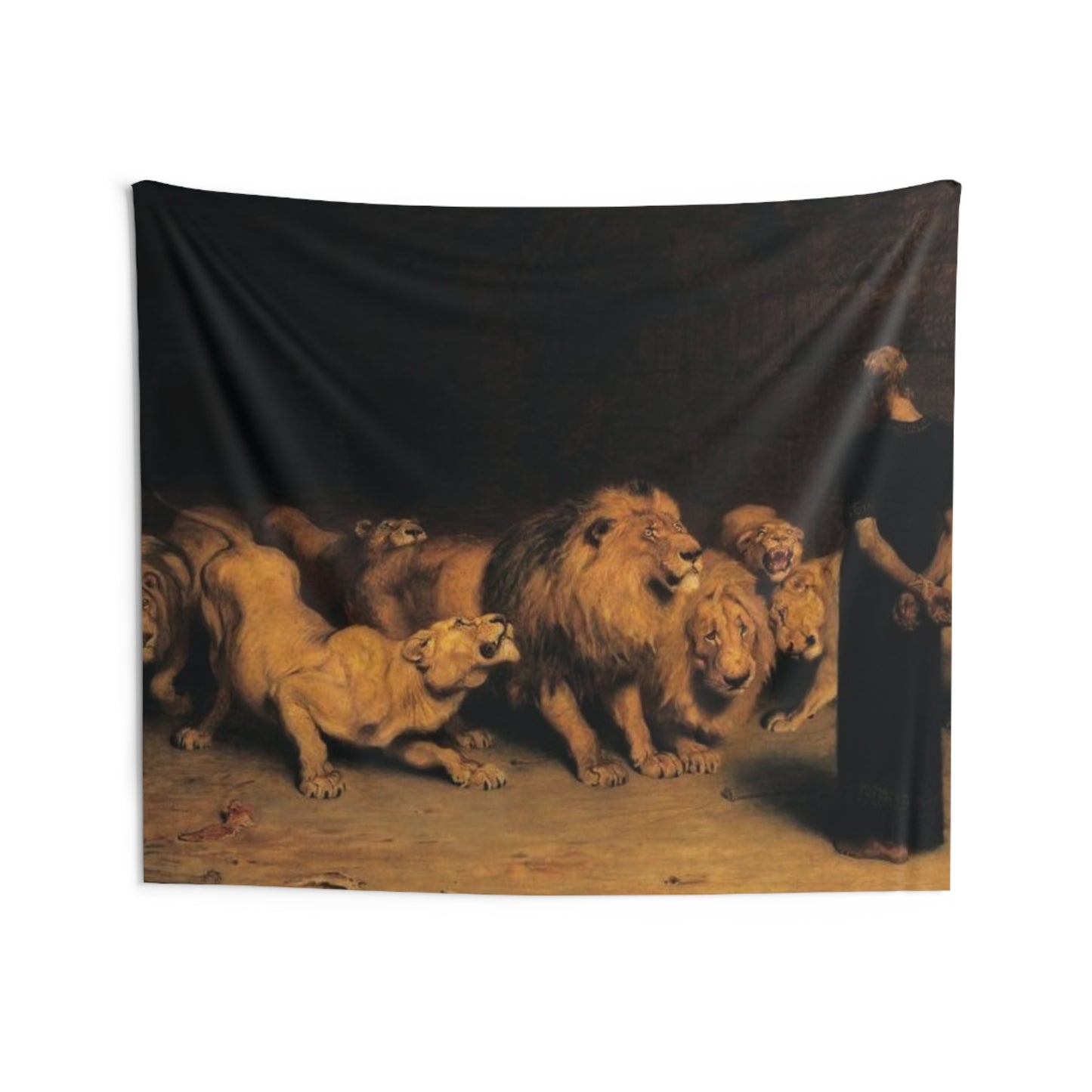 Lions Den Indoor Wall Tapestry