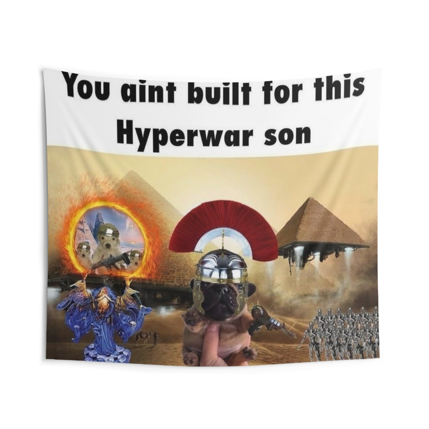 Hyperwar Indoor Wall Tapestry