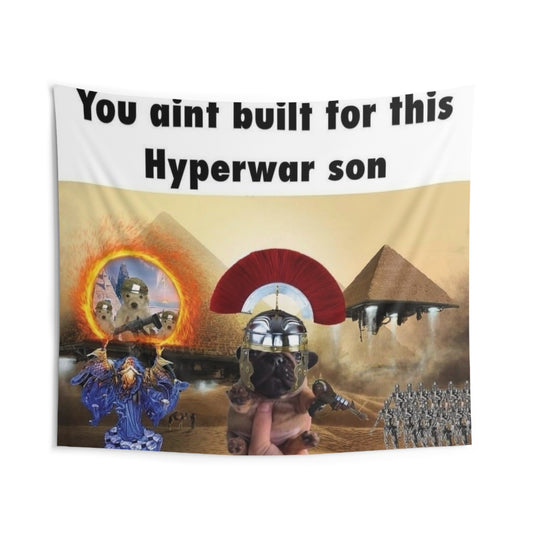 Hyperwar Indoor Wall Tapestry