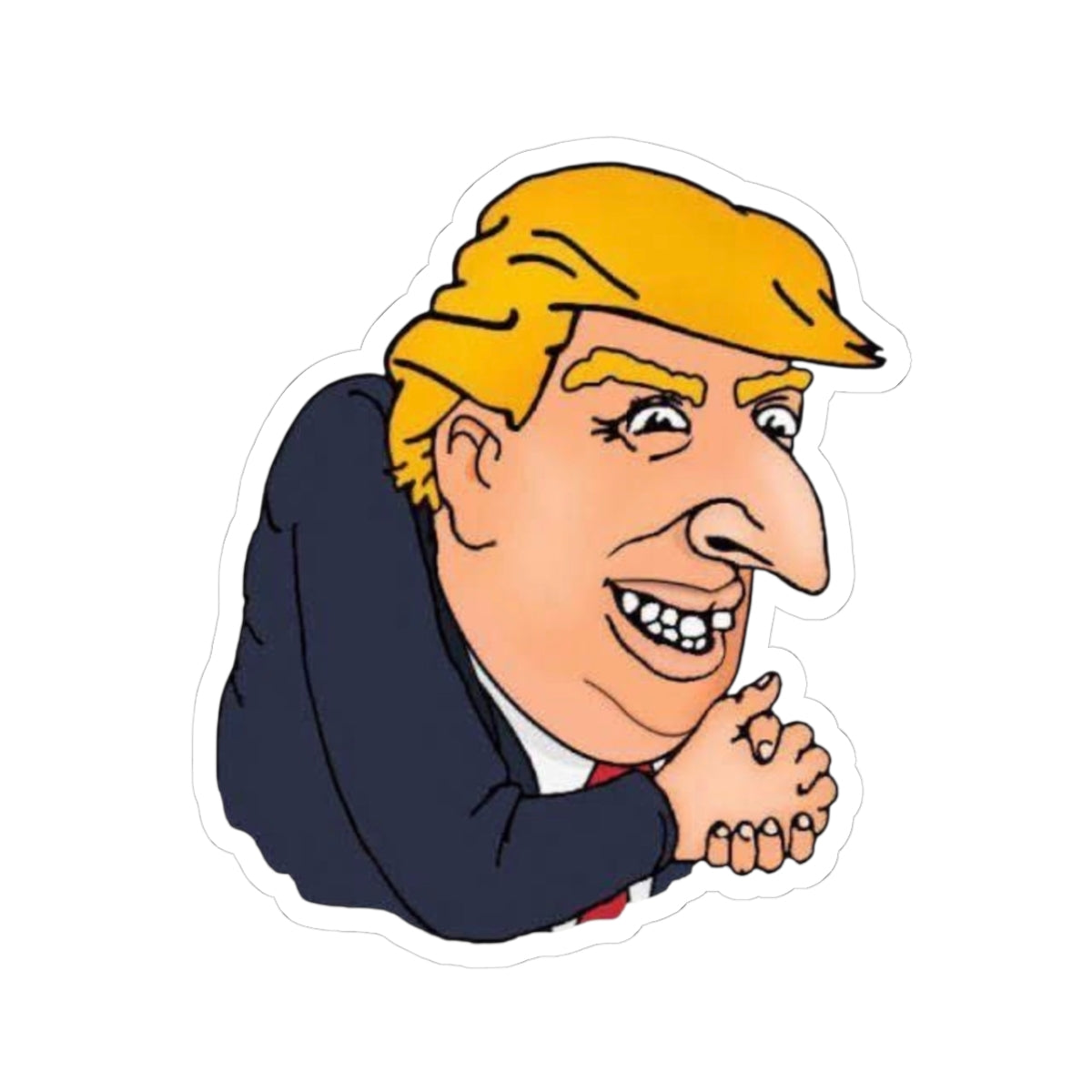 Trumpberg  Kiss-Cut Sticker