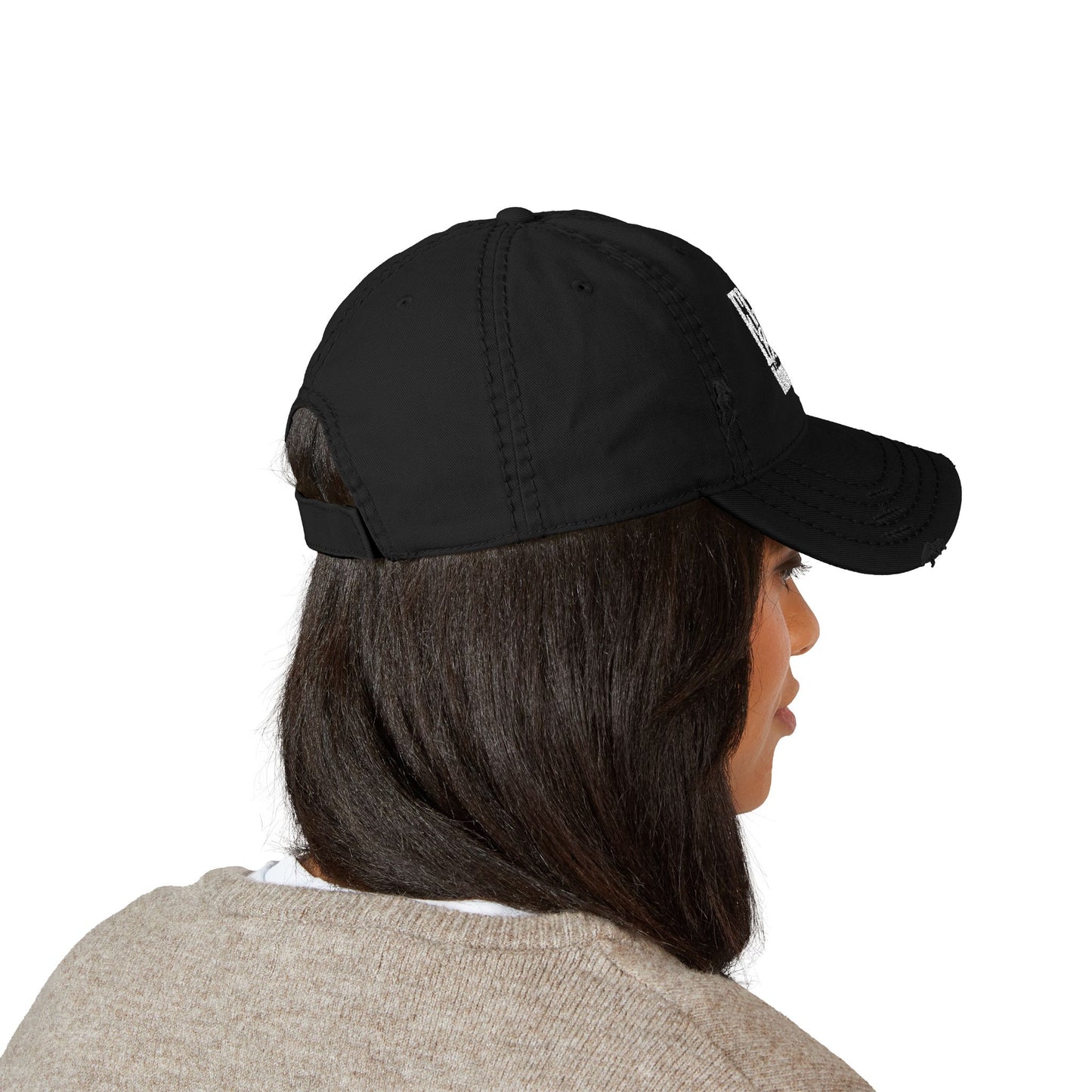 Embroidered 'Elite Baal Knowledge' Distressed Cap
