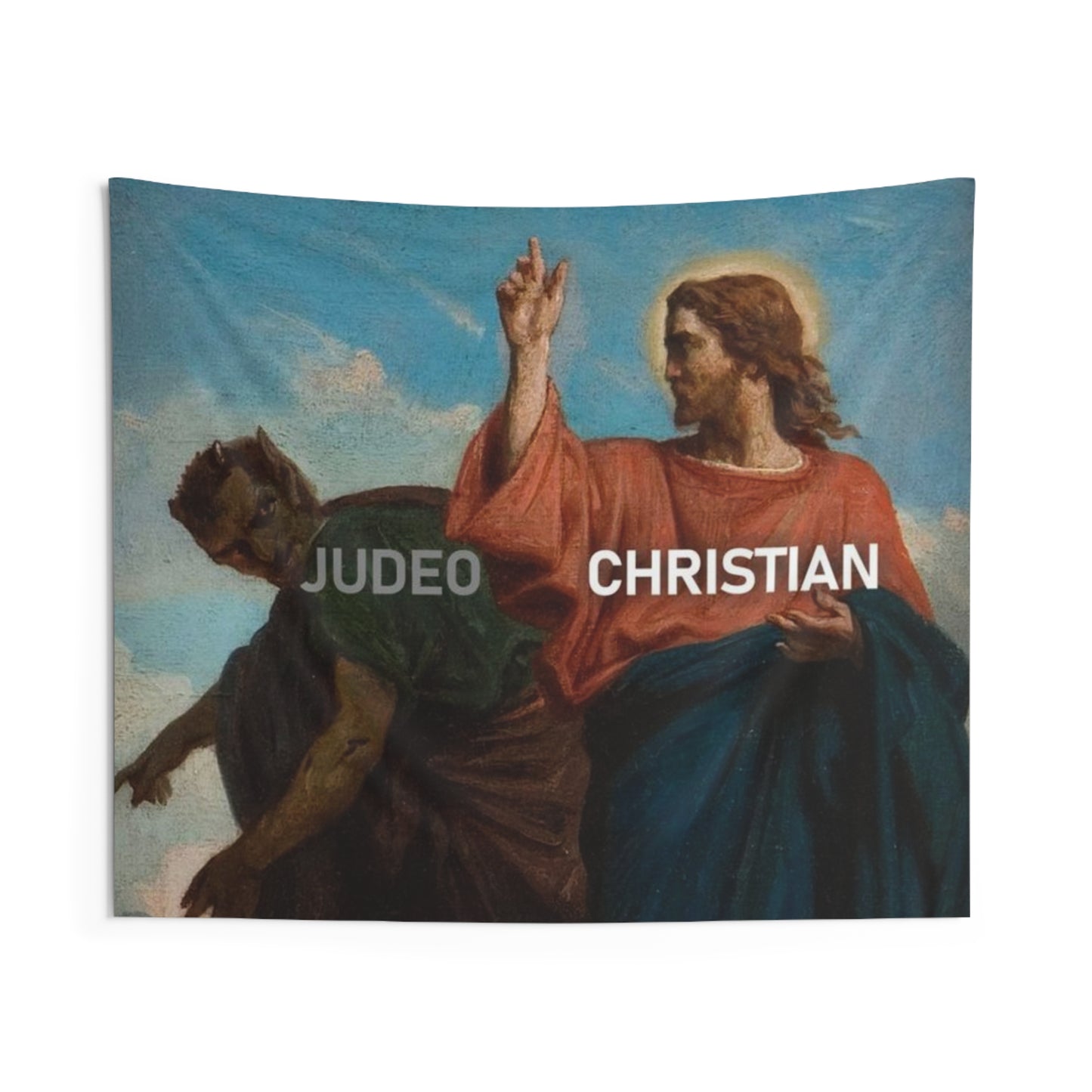 Judeo-Christian Wall Tapestry