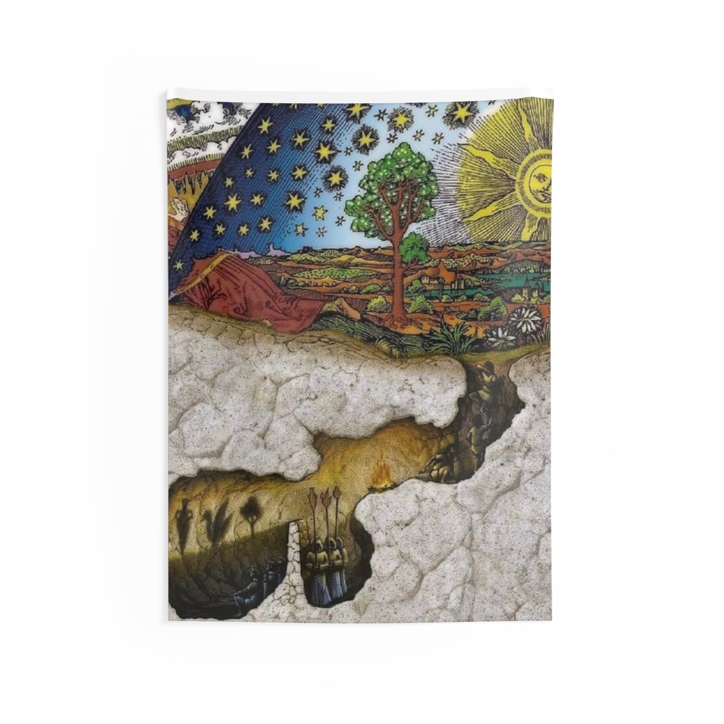 Celestial Allegory of The Cave - Indoor Wall Tapestry