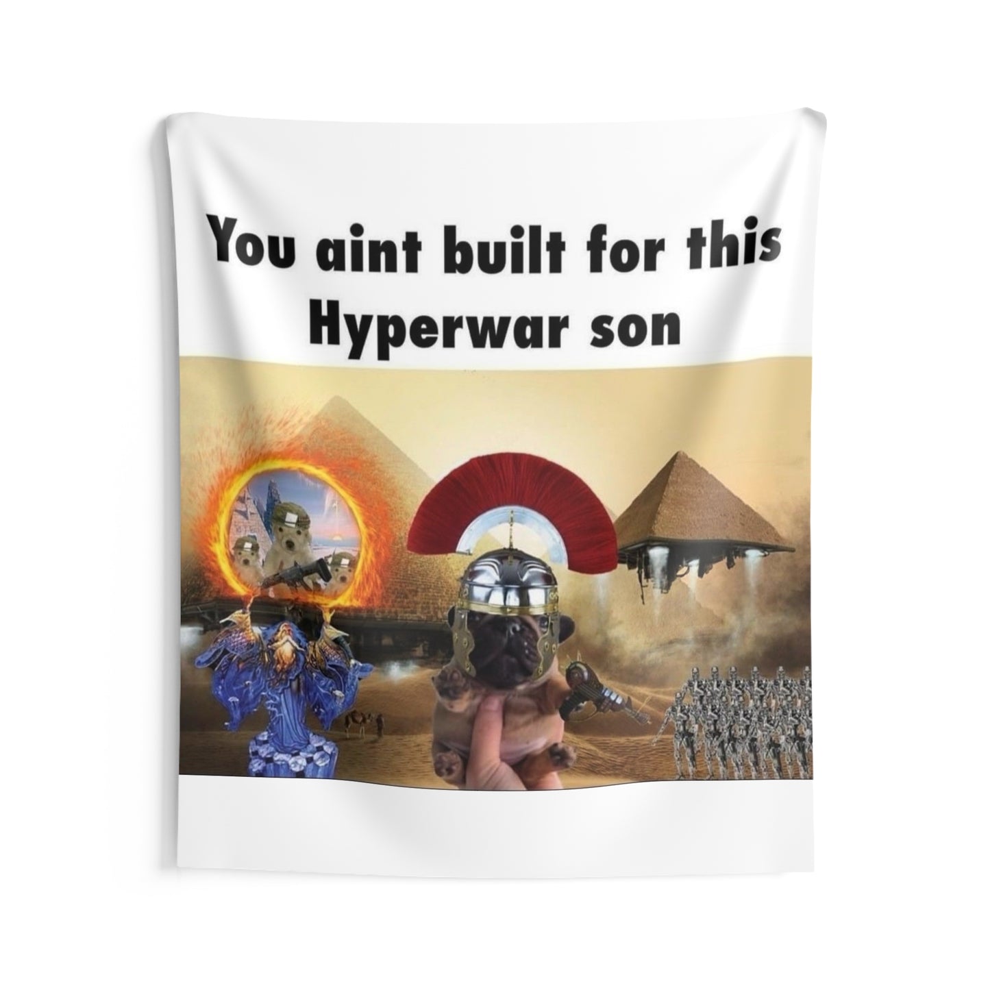 Hyperwar Indoor Wall Tapestry