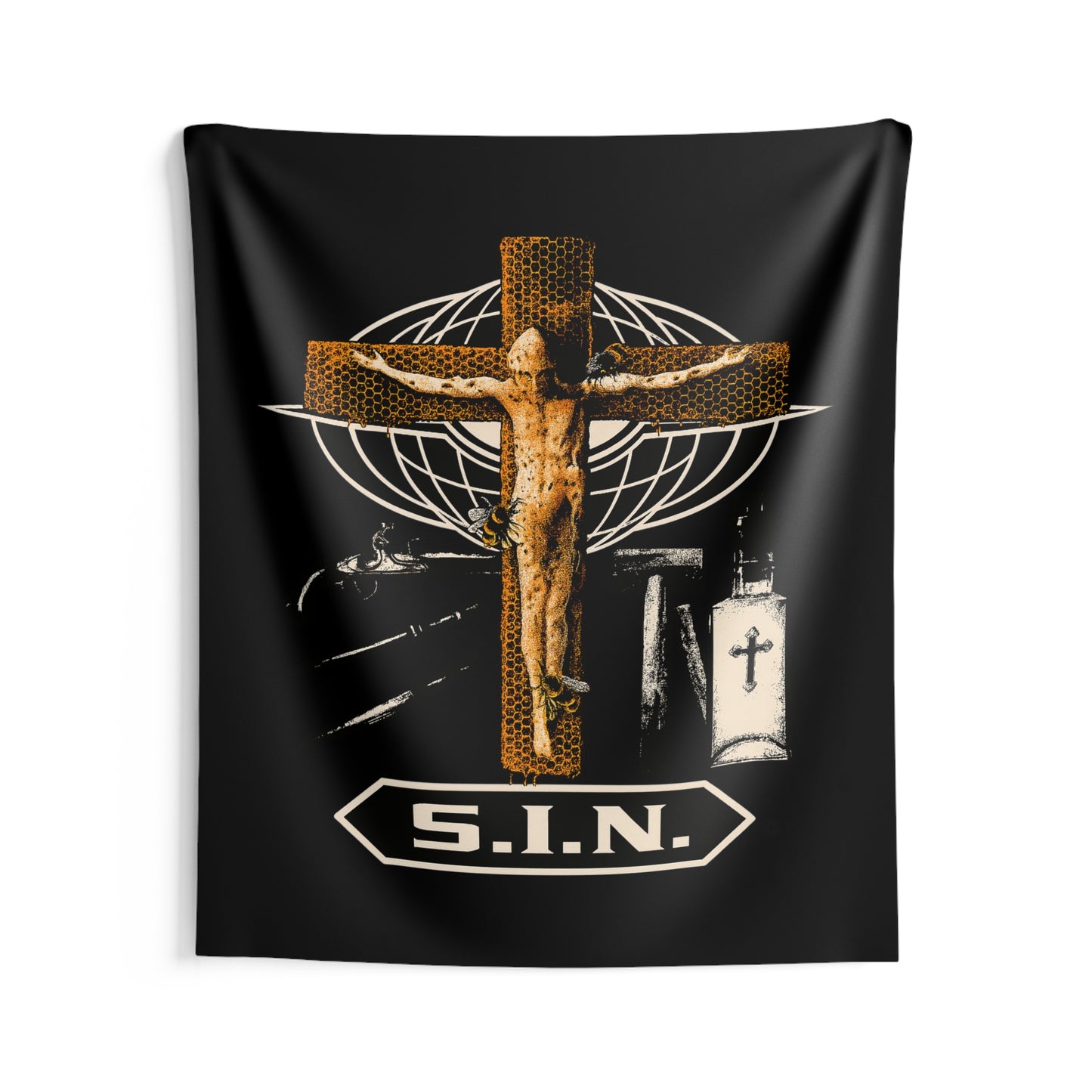 S.I.N. - Indoor Wall Tapestry
