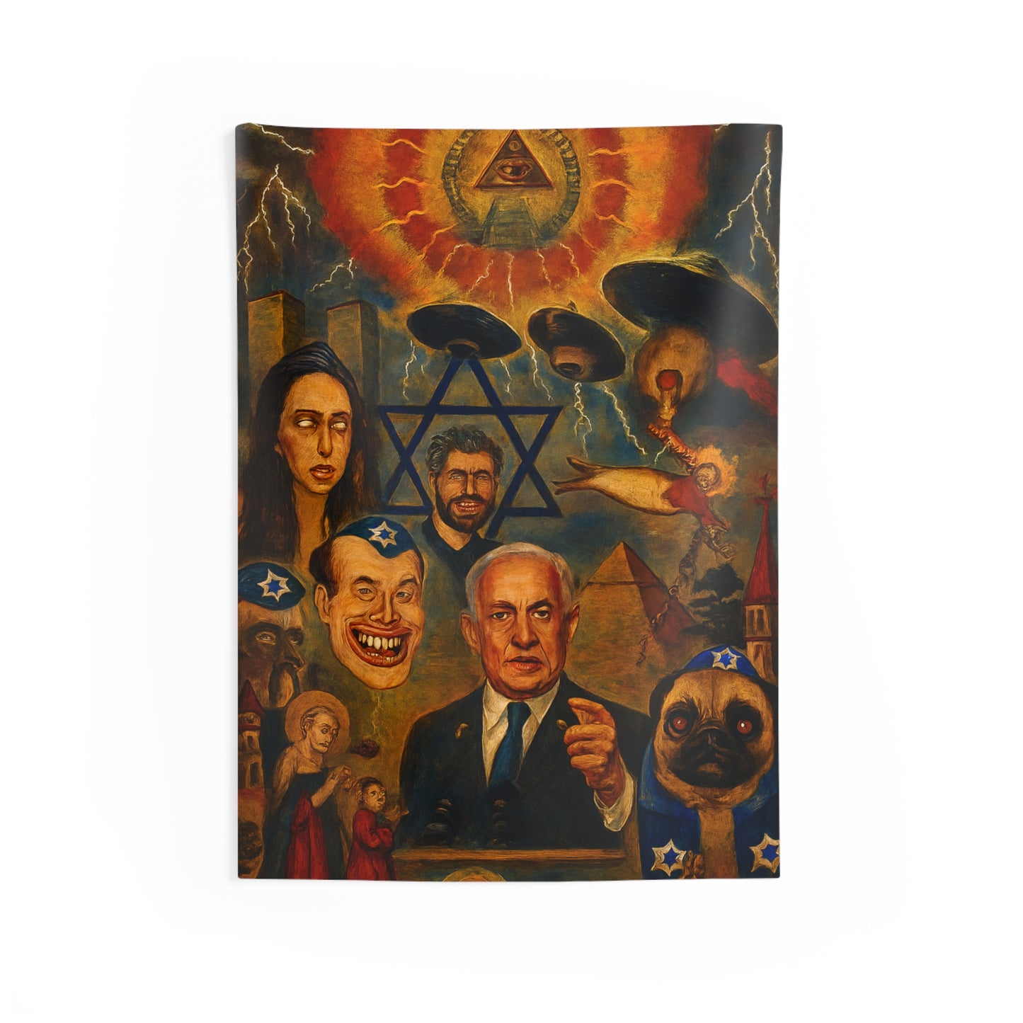 The Overseers - Indoor Wall Tapestry