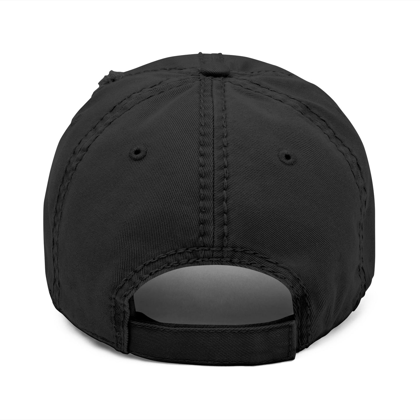 Embroidered 'Elite Baal Knowledge' Distressed Cap