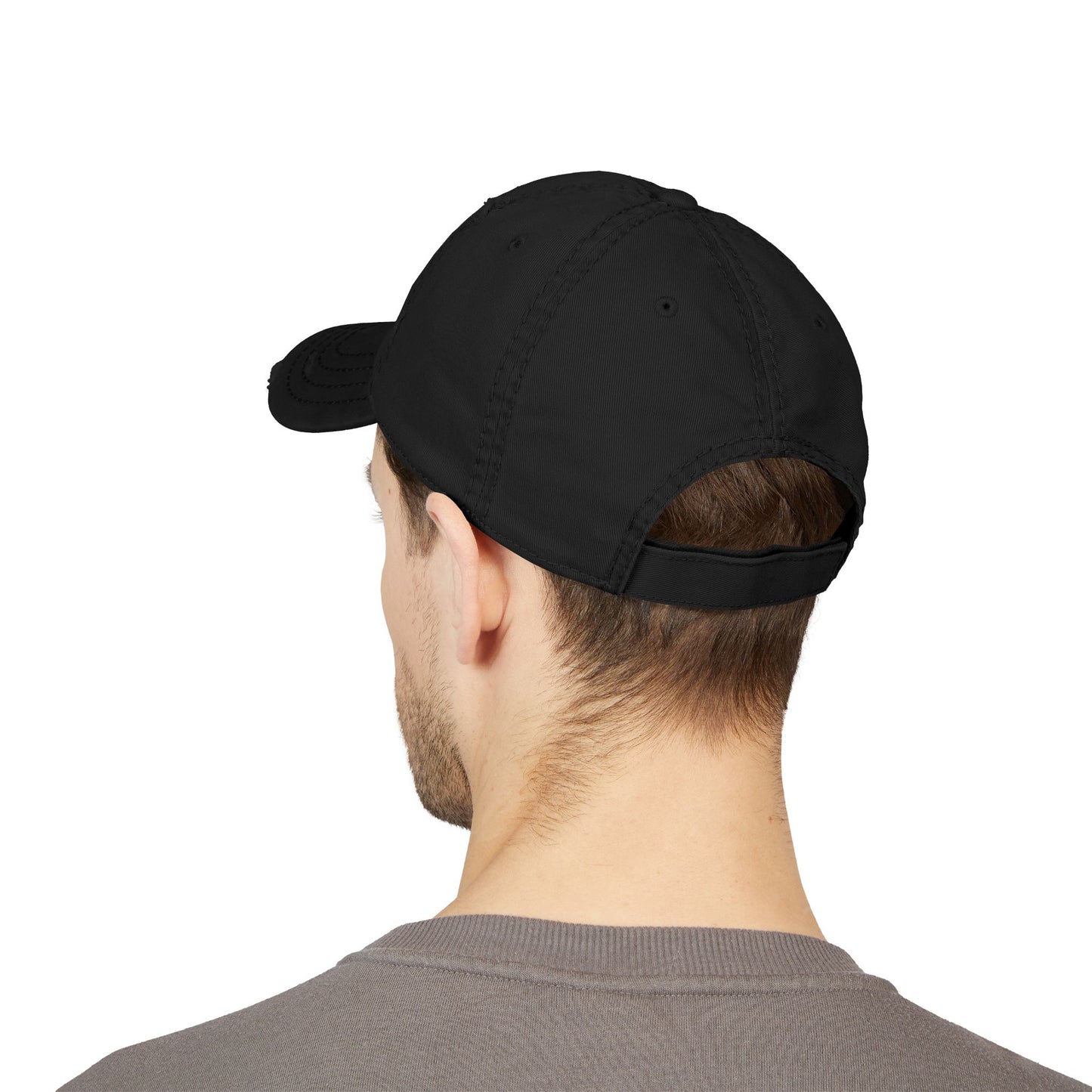 Embroidered 'Elite Baal Knowledge' Distressed Cap