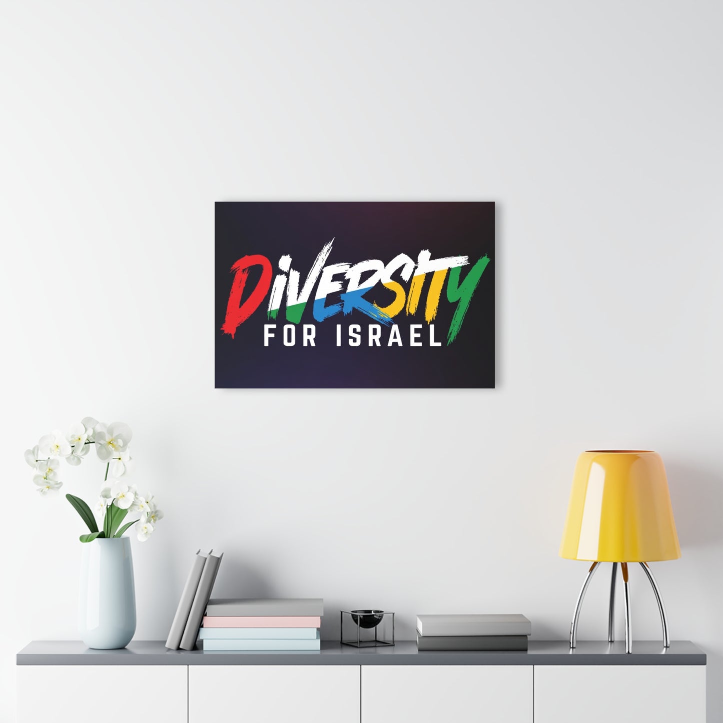 Acrylic Wall Art Print - Diversity for Israel